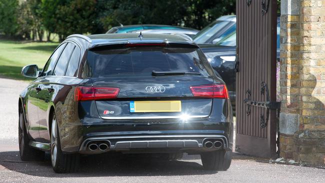 Prince William and Kate Middleton drove themselves to the event. Credit: w8media