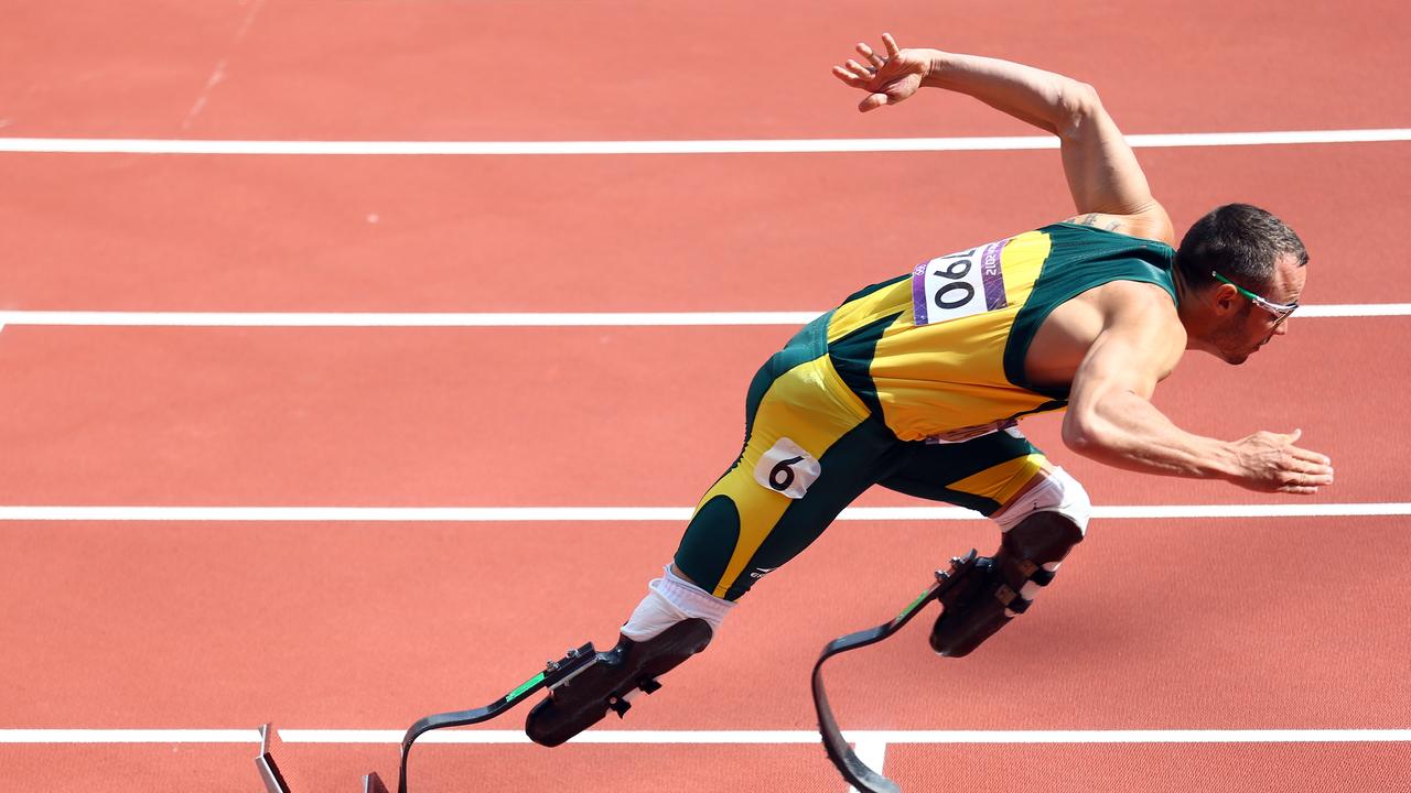 Pistorius was a national hero before the shooting. (Photo by Paul Gilham/Getty Images)