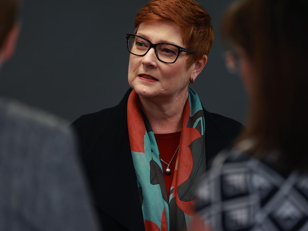 Marise Payne said the relationship between Australia and China was mutually beneficial. Picture: NCA NewsWire/Gary Ramage