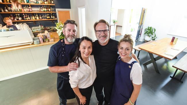 New owners of Patch Kitchen &amp; Garden in Stirling, Andy Davies, Belle Kha, Peter Harvey and Mette Cordes-Harvey. Picture: Roy VanDerVegt