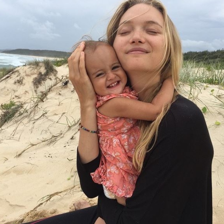 MUM’S the word! In celebration of Mother’s Day we bring you all the cutest snaps from Australia’s favourite celebrity mums and bubs.. Model Gemma Ward with her daughter Nahla. Picture: Instagram