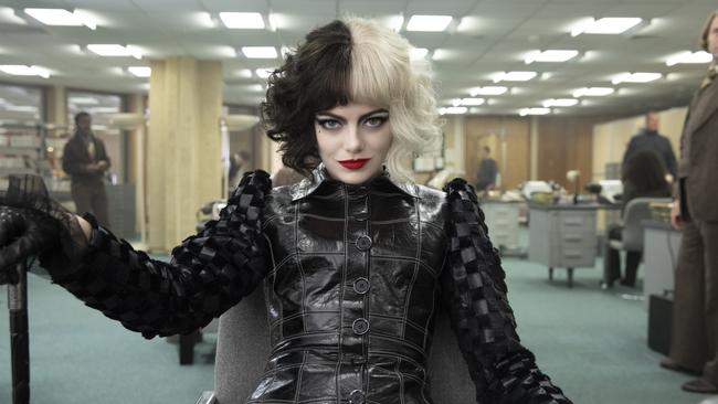 Emma Stone as Cruella.