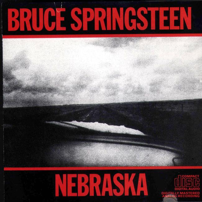 CD cover ' Nebraska, Bruce Springsteen' – music album