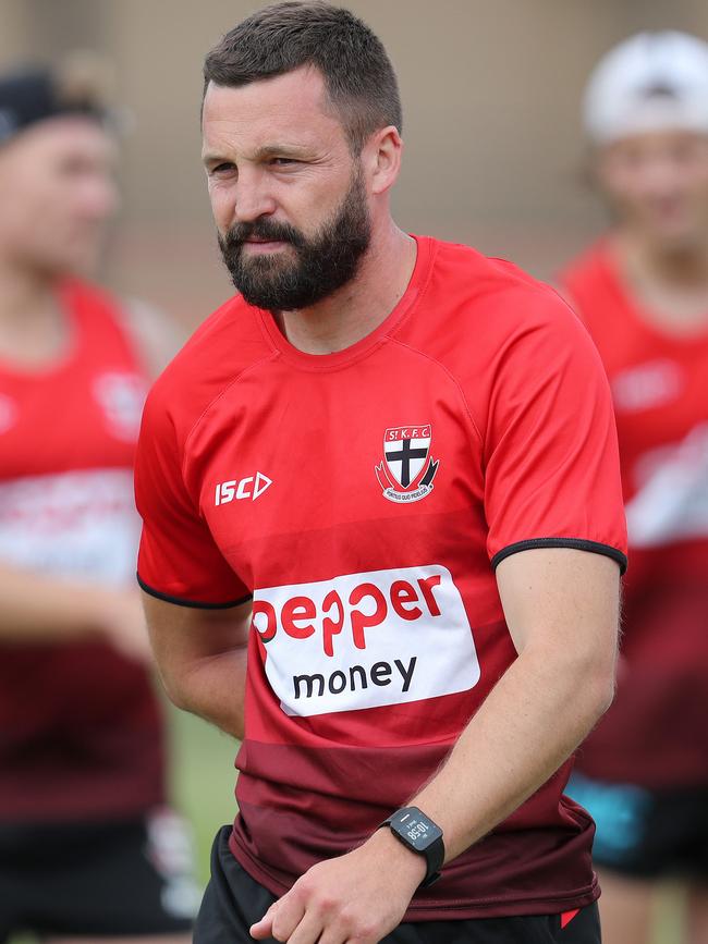 Captain Jarryn Geary is on the comeback trail from injury. Picture: Michael Klein