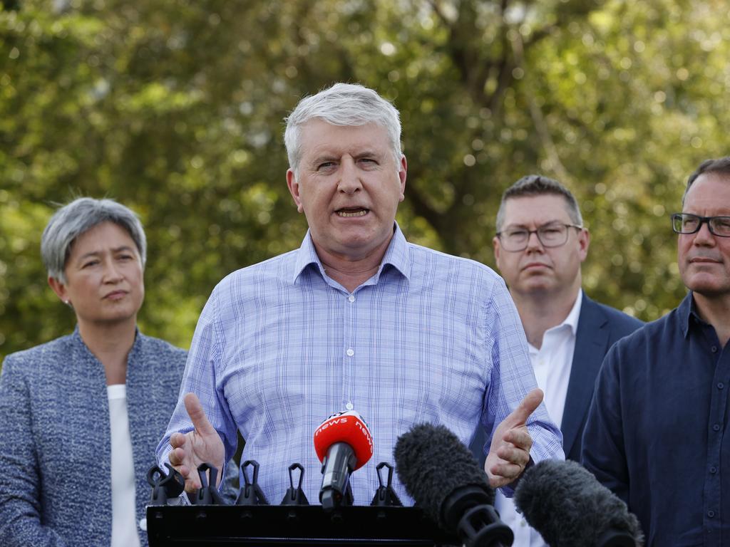 Labor’s defence spokesman Brendan O'Connor disputed Coalition claims an Albanese government would benefit China. Picture: Tim Hunter.