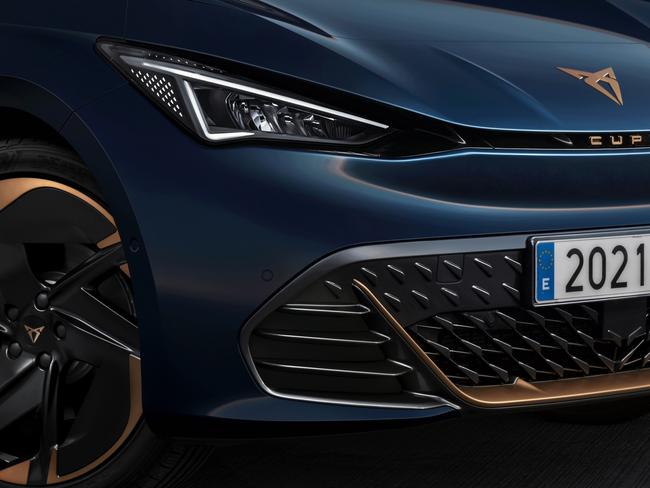 Photo od the 2021 Cupra Born. Overseas model shown