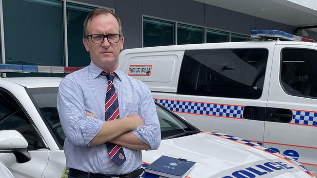 Cairns Child Protection and Investigation Unit (CPIU) OIC Detective Senior Sergeant Michael Gooiker confirmed they have charged two men this week on alleged child sex offences as part of Operation Uniform Kalahari. Picture: Alison Paterson