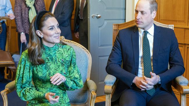 Kate Middleton and Prince William, pictured during the royal couple’s historic three-day tour of Ireland. Picture: Getty Images