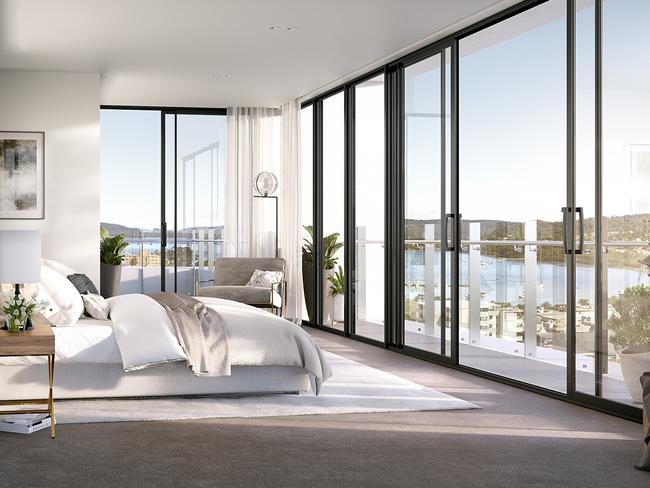 Two penthouse suites have already been snapped up by an unnamed wealthy businessman for $1.3 million each.