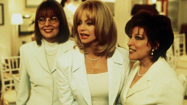 Diane Keaton, Goldie Hawn and Bette Midler in 'The First Wives Club'.