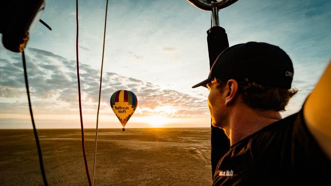 Indigenous operator Yugurli Tours offers hot-air balloon rides in Queensland’s Gulf Country.