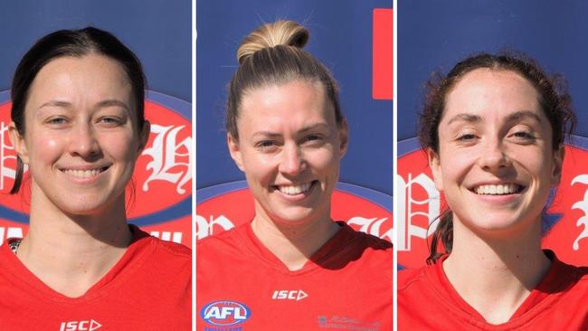 Gun Pennant Hills trio: (L-R) Eleanor Rugg, Rebecca Ives and Eliza Harvey. Picture: Pennant Hills