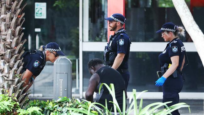 Police are ramping up their presence in key crime areas in response to the latest surge in CBD assaults. Picture: Brendan Radke