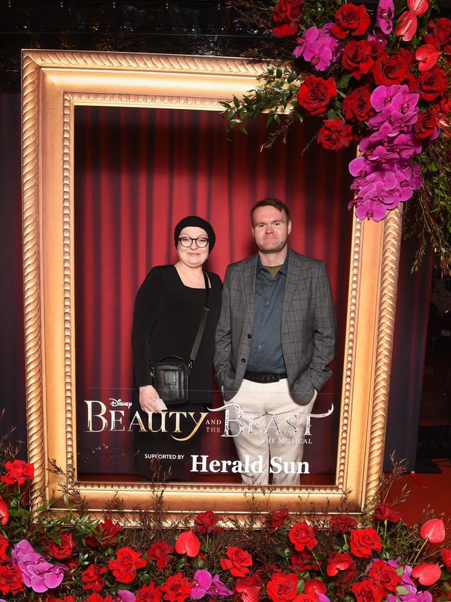 Opening night: Beauty and The Beast at Her Majestys Theatre, Melbourne. Picture: Josie Hayden