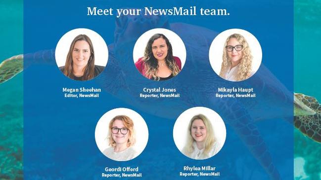 The Bundaberg-based NewsMail team.