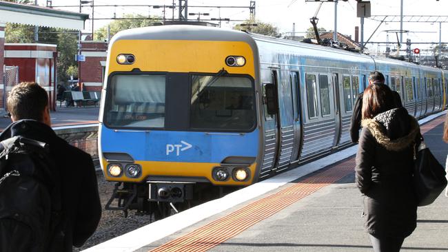 Caulfield train station is set to become busy as more projects are completed. Picture: David Crosling