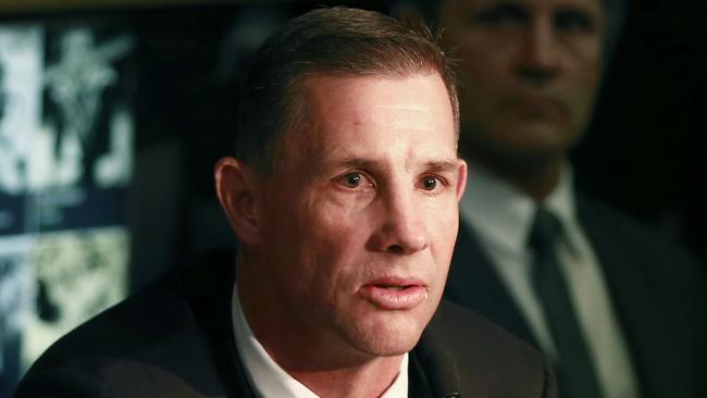 ARL Commissioner Mark Coyne allegedly verbally abused a police officer in Singapore. Picture: Getty Images