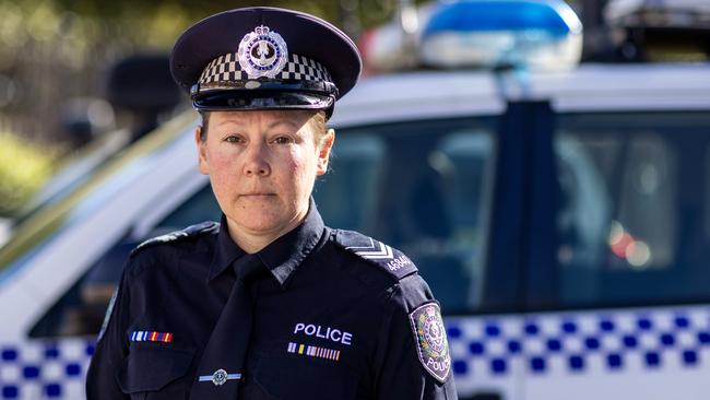 Brevet Sergeant Rebecca Guest is the police officer responsible for telling next of kin their loved one was killed in a car crash. Picture by Kelly Barnes