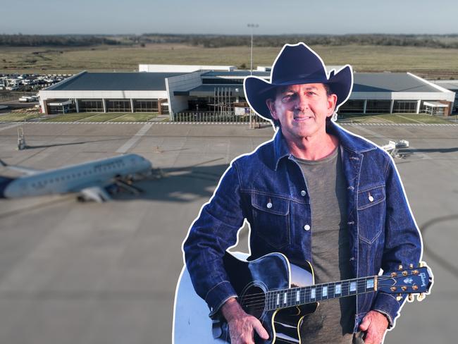 Country star Lee Kernaghan playing free concert for airport’s birthday