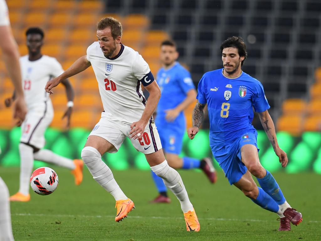 Kane continues to lead the way for England. Picture: Claudio Villa/Getty Images