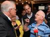 Furious pensioner clashes with ScoMo at NSW pub