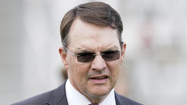 CHICHESTER, ENGLAND - JULY 26: Aidan O'Brien poses during day one of the Qatar Goodwood Festival at Goodwood Racecourse on July 26, 2022 in Chichester, England. (Photo by Alan Crowhurst/Getty Images)