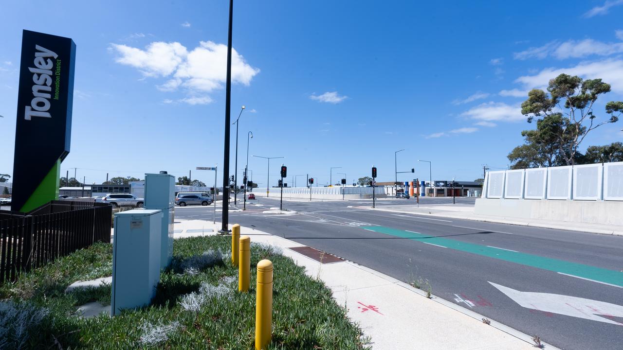 <b>BEFORE:</b> Tonsley Boulevard.