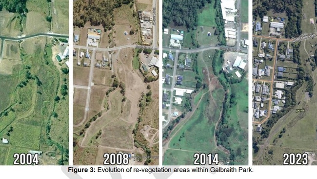 Whitsunday Catchment Landcare has worked on revegetating Galbraith Park since 2009 with the new masterplan for the area including scope for further rehabilitation of the reserves. Picture: Whitsunday Regional Council