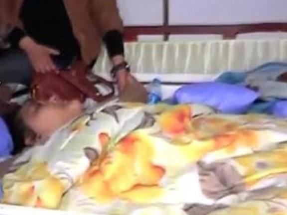 Eman Ahmed arrives at the hospital in Mumbai, India, for a series of operations to help her lose some of the 500kg of weight that she carries due to a rare condiiton. Picture: Ruptly / videograb