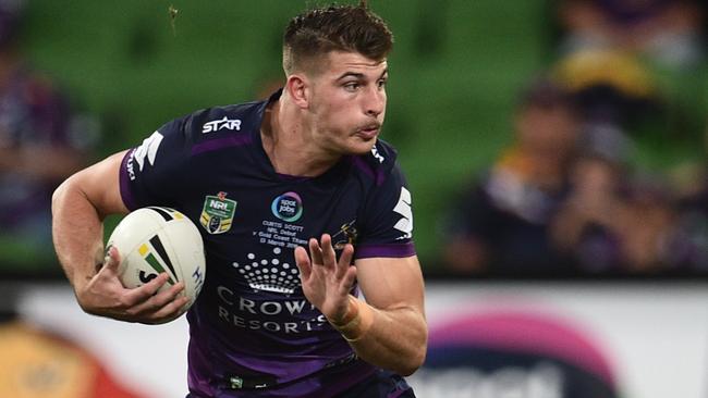Melbourne Storm’s Curtis Scott produced a strong debut.