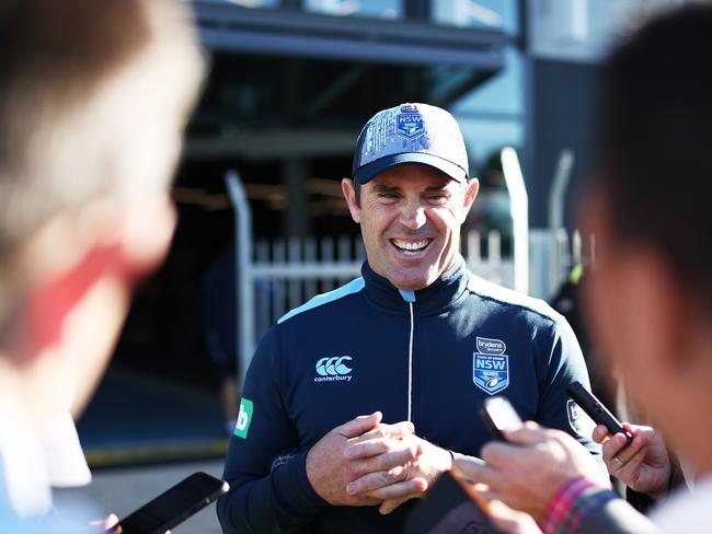 Blues coach Brad Fittler has shut-out the media. Picture: Getty Images