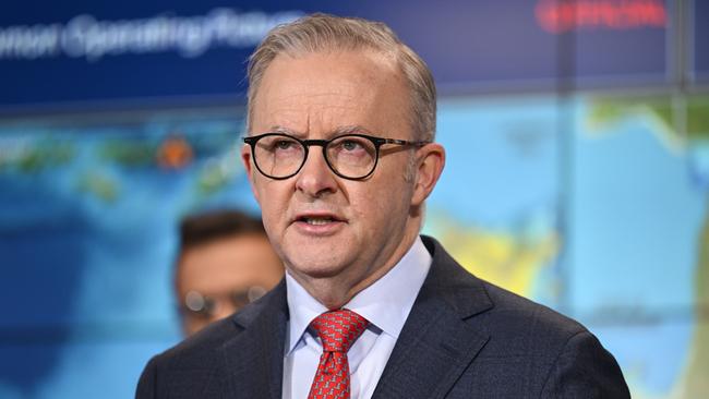 The electorate felt that Anthony “Call me Albo” Albanese would keep things rolling along well enough to vote for the-then new teals. Picture: NewsWire/Martin Ollman
