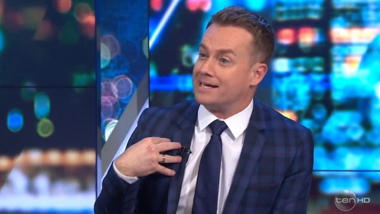 Grant Denyer said it was “ludicrous” he had been nominated. Picture: Channel 10