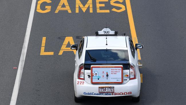 The taxi peak body wants cameras in other ride-share vehicles too. (AAP Image/Dave Hunt) NO ARCHIVING