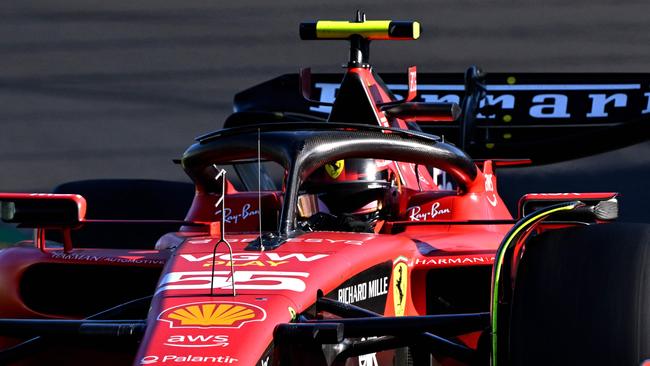 The penalty saga surrounding Ferrari's Spanish driver Carlos Sainz from the Australian Grand Prix has not been resolved. Picture: AFP