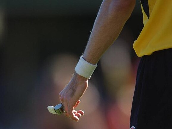 The umpire cannot be named because of a VCAT suppression order. 