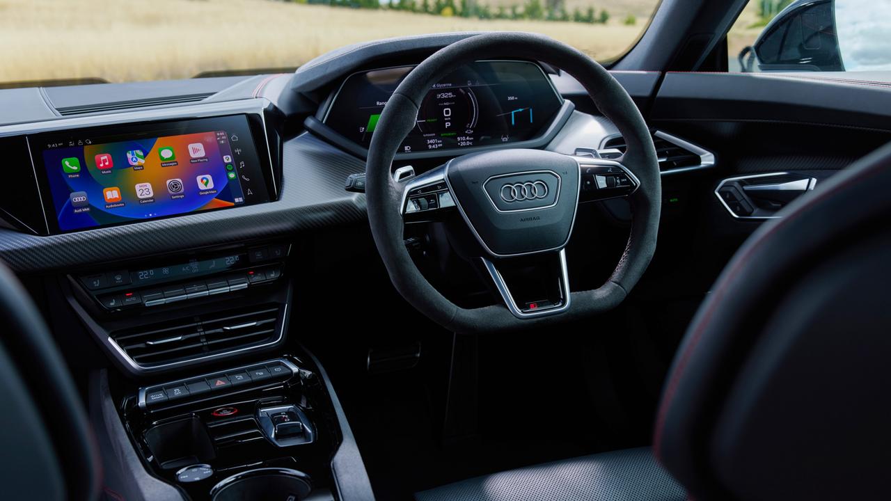 Audi’s interior is a strong point.