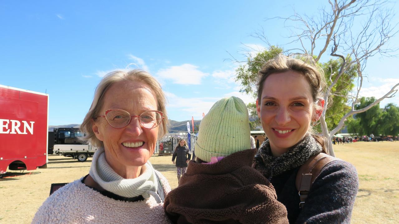 Linnea, Olivia and Elke. Picture: Gera Kazakov