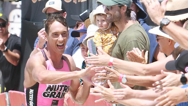 Ali Day celebrates winning last season’s Nutri-Grain series. Pic: Harvpix.