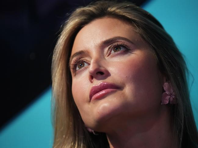 Holly Valance pictured at the Reform Party 2024 Conference at National Exhibition Centre in Birmingham, England. Picture: Christopher Furlong/Getty Images