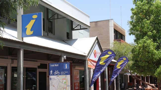 Tourism Central Australia's current office at Jalistan House on the Todd Mall, Alice Springs. Picture: Gera Kazakov