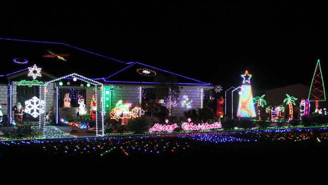 Best Recycled Display: 2nd Place - 15 Numera Court, Adare. Photo: Lockyer Valley Regional Council.