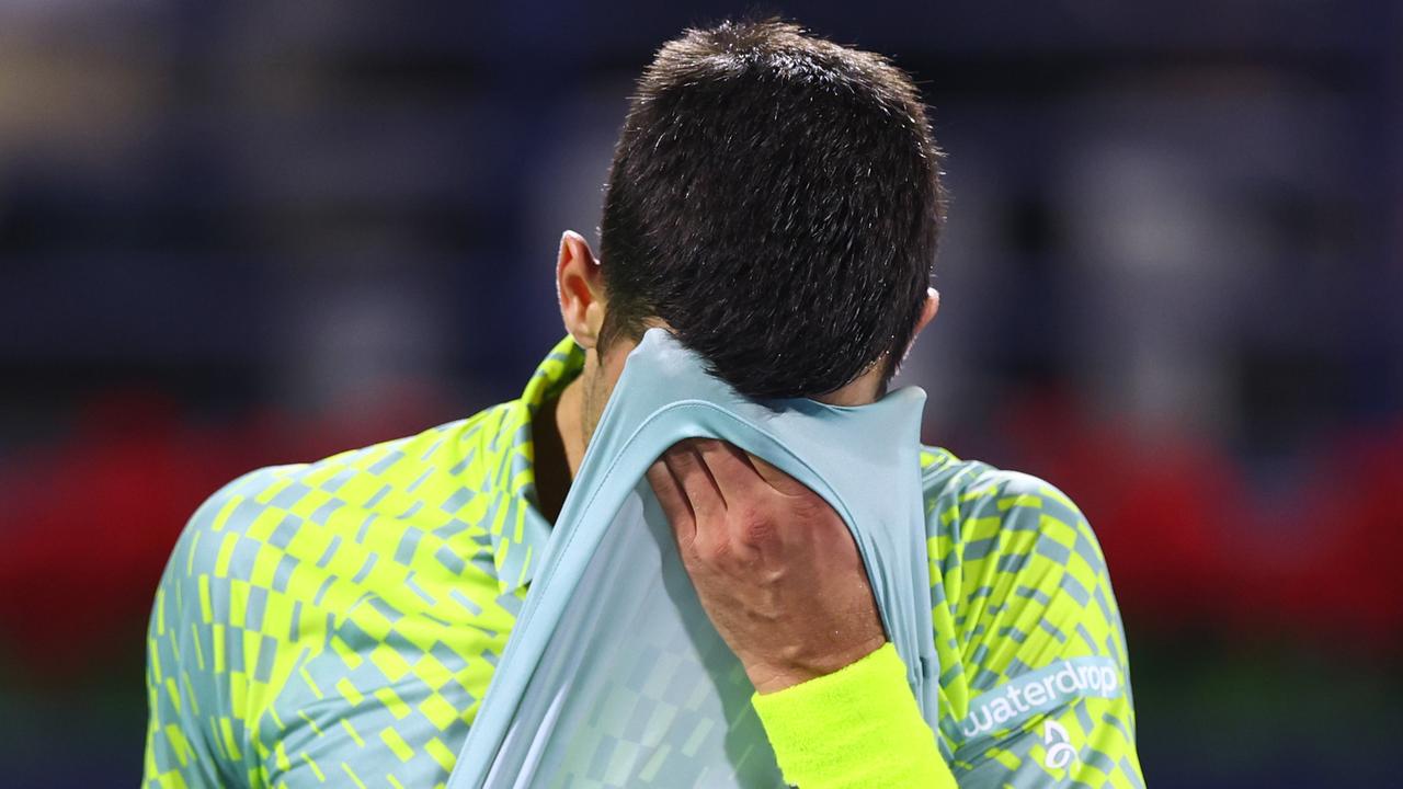 Novak Djokovic steamrolled by ‘unstoppable’ opponent