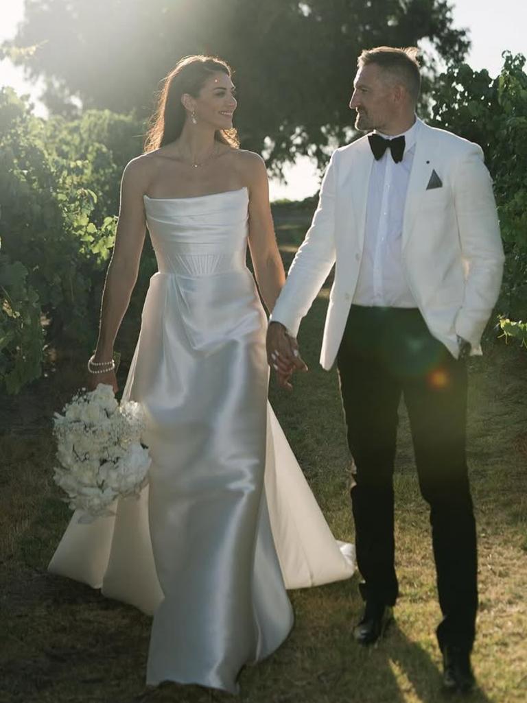 Stephanie Rice has tied the knot with Pastor and father of three Mark Lassey. Pic: Instagram.