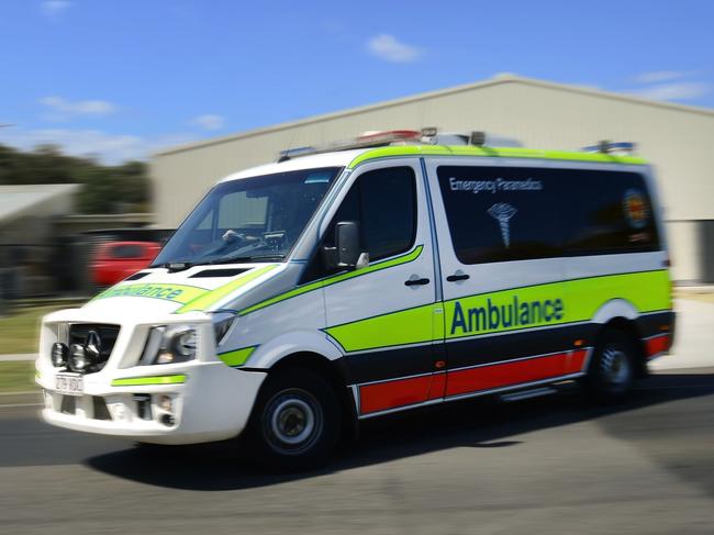 Paramedics are assessing three people following a car and truck crash in the Mary Valley.