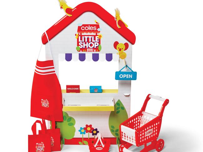 The Coles Little Shop accessories sought by pop superstar Katy Perry. Picture: Coles