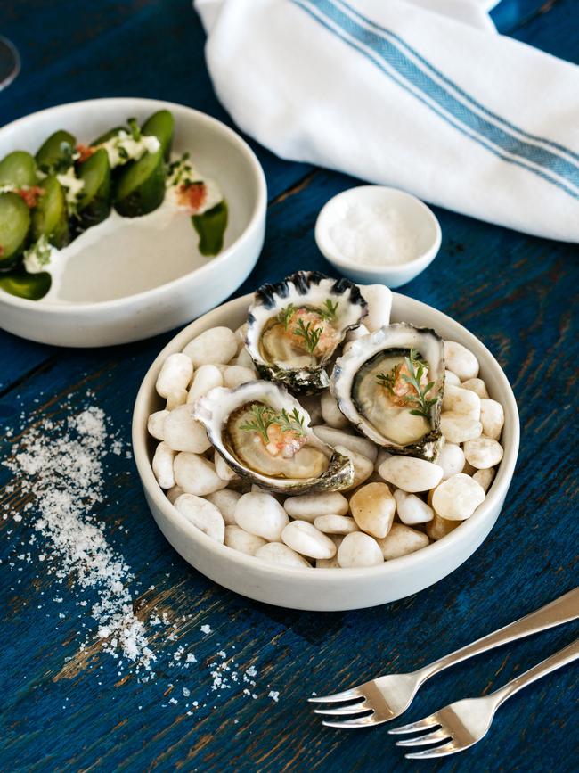 Executive chef Andrew Milford produces a seafood focused menu at Paper Daisy. Picture: Francesca Owen
