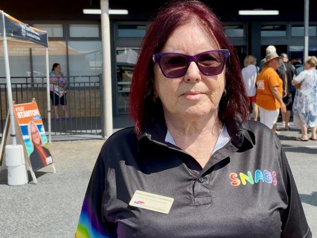 Ms Andrews has been nominated for the Mackay region citizen of the year award as well as the Lori Burgess Community Volunteer award for her work with SNAGS and the Endeavour Foundation. Photo: Fergus Gregg