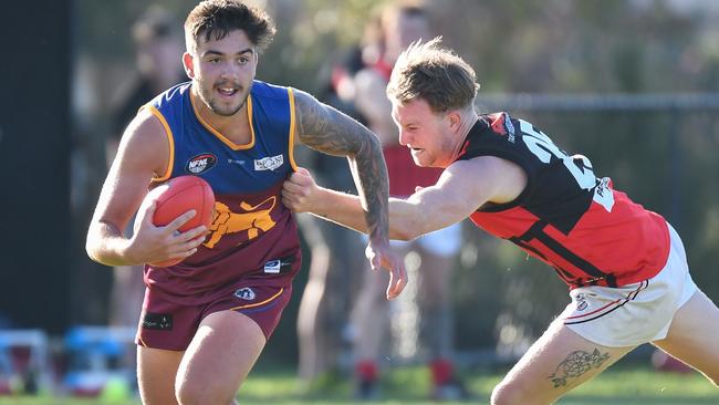 South Morang and Panton Hill are vying for second spot in Division 3. Picture: Nathan McNeill.