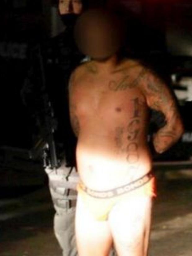 Kemel ‘Blackie’ Barakat arrested in 2013. Picture: NSW Police